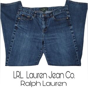 Lauren Ralph‎ Lauren Lauren Jeans Co Modern Slim Blue Jeans Size 10